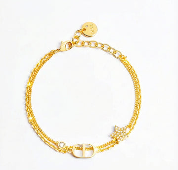 Dior Petit CD Double Bracelet B1133PMTCY_D301 126805122