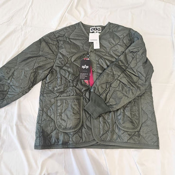 Comme Des Garcons CDG x Alpha Industries Rider Jacket Khaki SB-J001-051-2 137963837