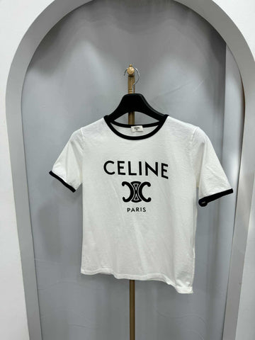 CELINE Triofe Logo T-Shirt 152089578