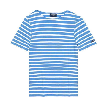 SAINT JAMES レバント モダン ストライプ 半袖 Tシャツ 9863 144734736 [P]