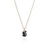 SWAROVSKI スワン ブラック スモール ネックレス 5678046 144731544 [P]