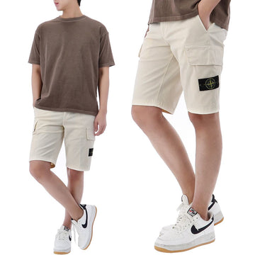 STONE ISLAND スリムショートパンツ 152103014