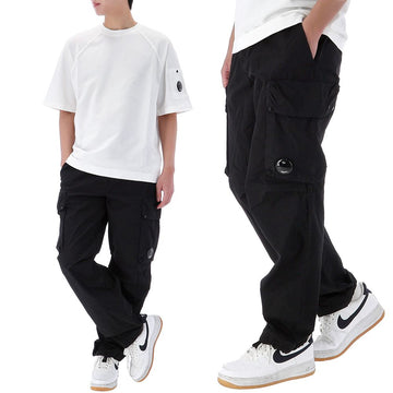 CP COMPANY 26SS レンズ ワッペン マイクロラプス カーゴパンツ 20CMPA128A 999 152103181