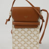CELINE フラップ携帯電話ポーチ クロスバッグ 151884348 [P]