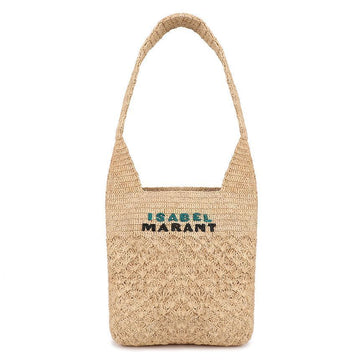 ISABEL MARANT ラフィア プライア スモール ショルダーバッグ 135651343