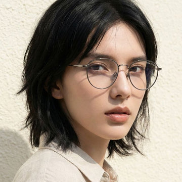 TOM FORD ラウンドメタルブルーライトカット眼鏡フレーム TF5749B 012 145453732