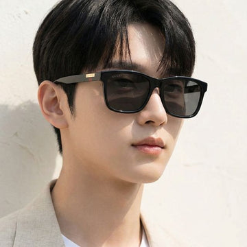 GUCCI Sonnenbrille GG0746SA 001 Unisex Asian Fit Luxus Mode Hornrahmen Schwarz 62831856