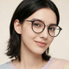 TOM FORD Bluelight-blockierende Brille TF5528B 002 Luxus Runde Sehschutz 60881526 [P]