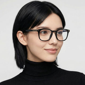 TOM FORD TF5505 001 四角のメガネフレーム 60881491