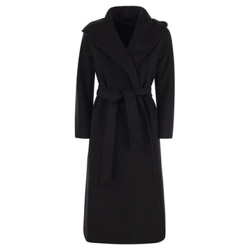 MAXMARA 3BDANTO ベルトコート ブラック 2360162233 013 63808554