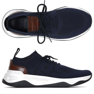 BERLUTI ネイビー シェドー スニーカー S4918001 B72 149011891 [P]