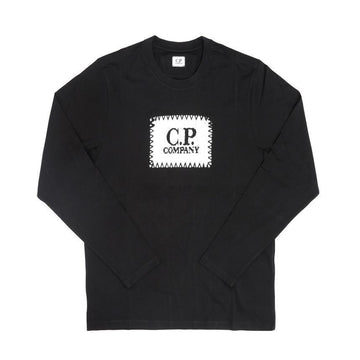 CP COMPANY ロゴラベル メンズ ロングスリーブTシャツ 005100W 999 149941750 [P]