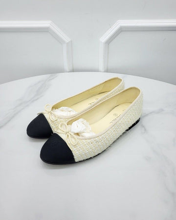 CHANEL ツイードバレリーナ G02819 39 152164260