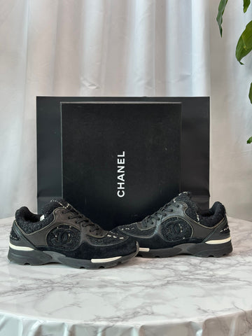 CHANEL クルーズスニーカー 37.5サイズ 152169946