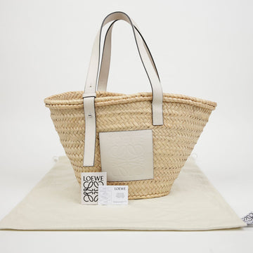 LOEWE Raffia Basket Medium Tote Bag 151827479
