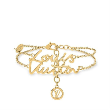 LOUIS VUITTON スクリプト ブレスレット M1860A 152172866