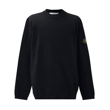 STONE ISLAND Mikrostich-Baumwollstrick mit Wappen 5100023 152191252