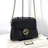 Gucci Interlocking Top Handle Chain Small Shoulder Bag Black (510302) 152191978 [P]