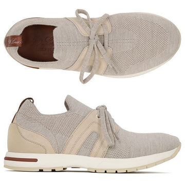 Loro Piana Beige Melange 360 LP Flexi Work Lady Sneakers FAI7759 D927 101543556