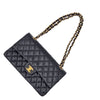 CHANEL ラムスキン クラシック ショルダーバッグ ミディアム ブラック A01112 152197160 [P]