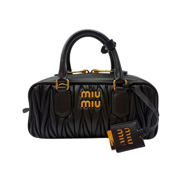 MIU MIU アルカディ トートバッグ ブラック 5BB142 152197372