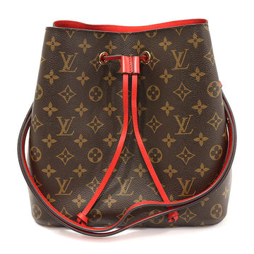 LOUIS VUITTON モノグラム キャンバス コクリコ ネオ ノエ バケット MM ショルダーバッグ 152197399