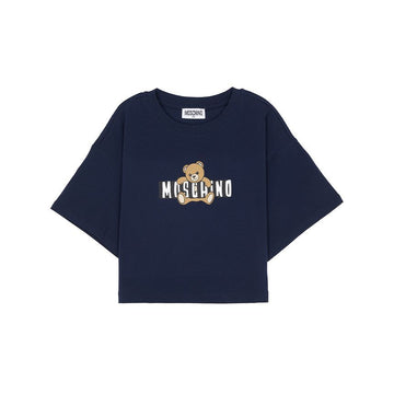 MOSCHINO キッズ 半袖 Tシャツ HDM072 LBA00 40016 (大人も着用可能) 152198389