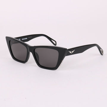 ZADIG & VOLTAIRE Damen-Sonnenbrille mit seitlichem Logo in Schwarz 152198552
