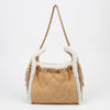 CHANEL Shearling 25 Small Hobo Shoulder Bag 151663236 [P]