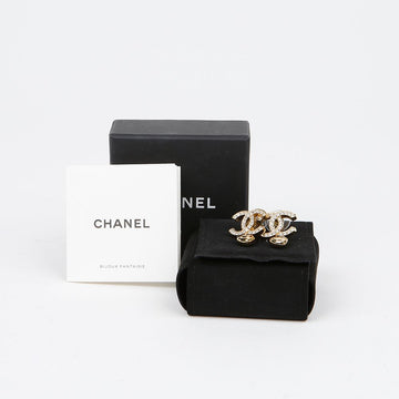 CHANEL ハートドロップイヤリング ABA272 CC 151676050