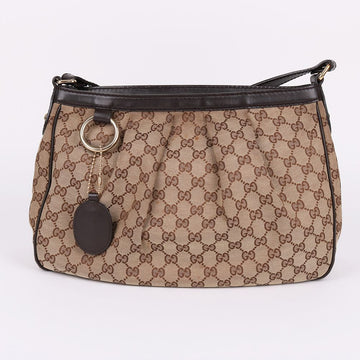 GUCCI GG-Muster Jacquard Reißverschlusss Schultertasche 296834 152198764