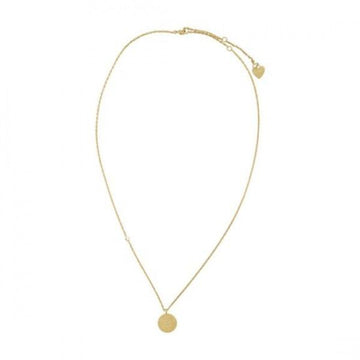 Acne Studios Gold Logo Pendant Necklace 152199456