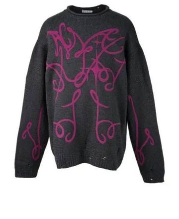 Acne Studios Printed Sweater Jumper Knit B60346 AM4 152199531