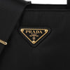 PRADA ゴールド メタル パデッド ナイロン クロスボディ バッグ 152199728 [P]