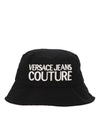 Versace Embroidered Logo Bucket Hat 78GAZK04ZG365 899 152200298 [P]