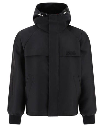 ALEXANDER MCQUEEN Bestickte Logo-Jacke 794260 QRAA8 1000 152200353