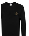 Versace Logo Round Neck Long Sleeve Top 152200434 [P]