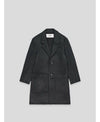 AMI シングルブレストウールコート HCO005 WV0019 055 152200461 [P]