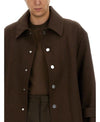 AMI Wool Oversized Belted Coat 152200509 [P]