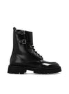 AMI Lace-Up Double Strap Boots 001 152200567 [P]