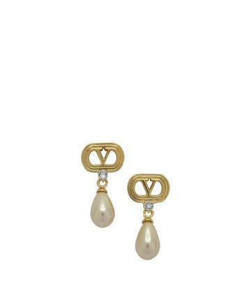 VALENTINO Oval Ohrstecker aus Swarovski-Kristallen 152200686