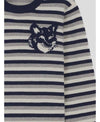 Maison Kitsune Fox Head Intarsia Stripe Regular NW00804KM0329 B481 152200985 [P]