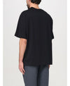 MAISON KITSUNE Oversize T-Shirt mit geprägtem Profil OM00116KJ7016 P199 152201021 [P]