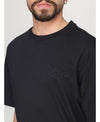 MAISON KITSUNE Oversize T-Shirt mit geprägtem Profil OM00116KJ7016 P199 152201021 [P]