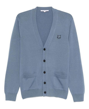 MAISON KITSUNE ボールドフォックスヘッドパッチレギュラーカーディガンMM00509KT10360075 152201032