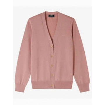 APC カーディガン SALOME ロゴ WVBCX F22258 FAD 152201039