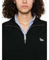 MAISON KITSUNE Baby Fox Patch Halbzip Sweatshirt MW00304KM0325 P199 152201038 [P]