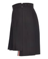 THOM BROWNE ウール プレスコ プリーツ ミニ スカート 00473 001 152201109 [P]