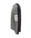 THOM BROWNE Merino-Wolle 2-in-1 Half 4-Bar Pullover MKA517B Y1018 035 152201120 [P]