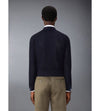 THOM BROWNE ウールクレープ4バーリラックスフィットカーディガン 152201130 [P]